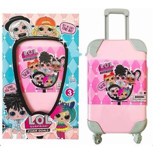 Children's Toys Girl Princess Gift LOL Surprise Doll Trolley Case with Doll