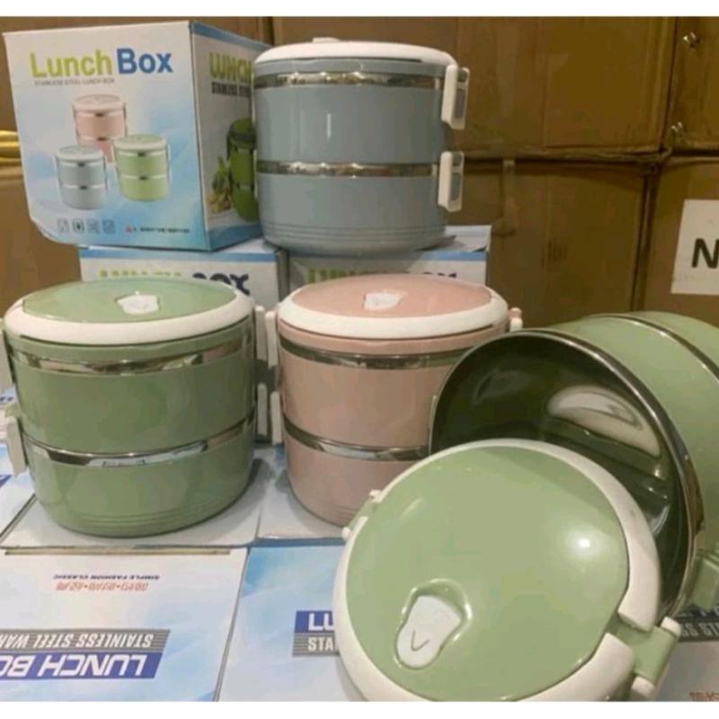 Cặp lồng 2,3 tầng lúa mạch giữ nhiệt 1