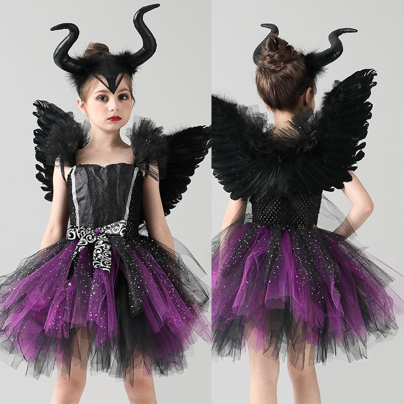 thumbnail image 2 of 6-Piece Kids Elephant Costume Set - Headband, Bow, Tail, Paw Shoes, Gauze Skirt 2 of 5