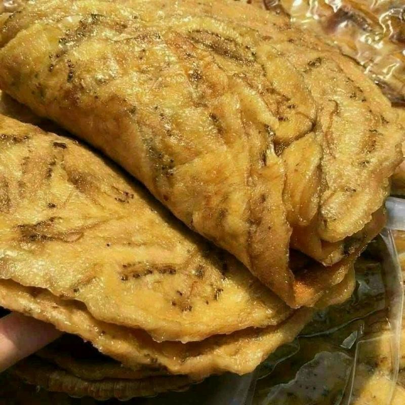1kg chuối khô ép dẻo phơi nắng tự nhiên cà mau Ăn Vặt Thức Ăn Food