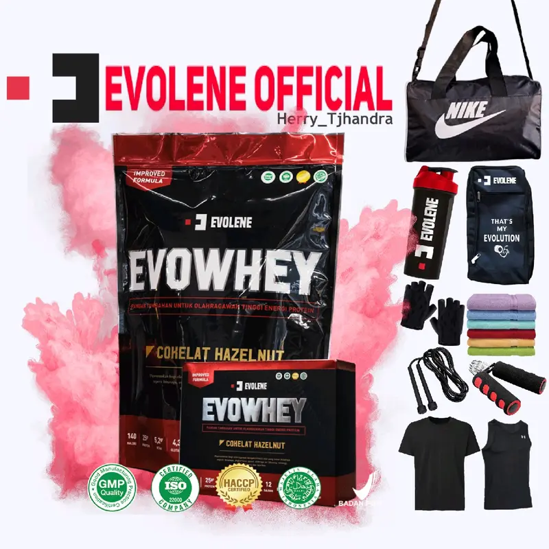 Evowhey Susu Whey Protein by Evolene ( isi 50 Sachet ) 2